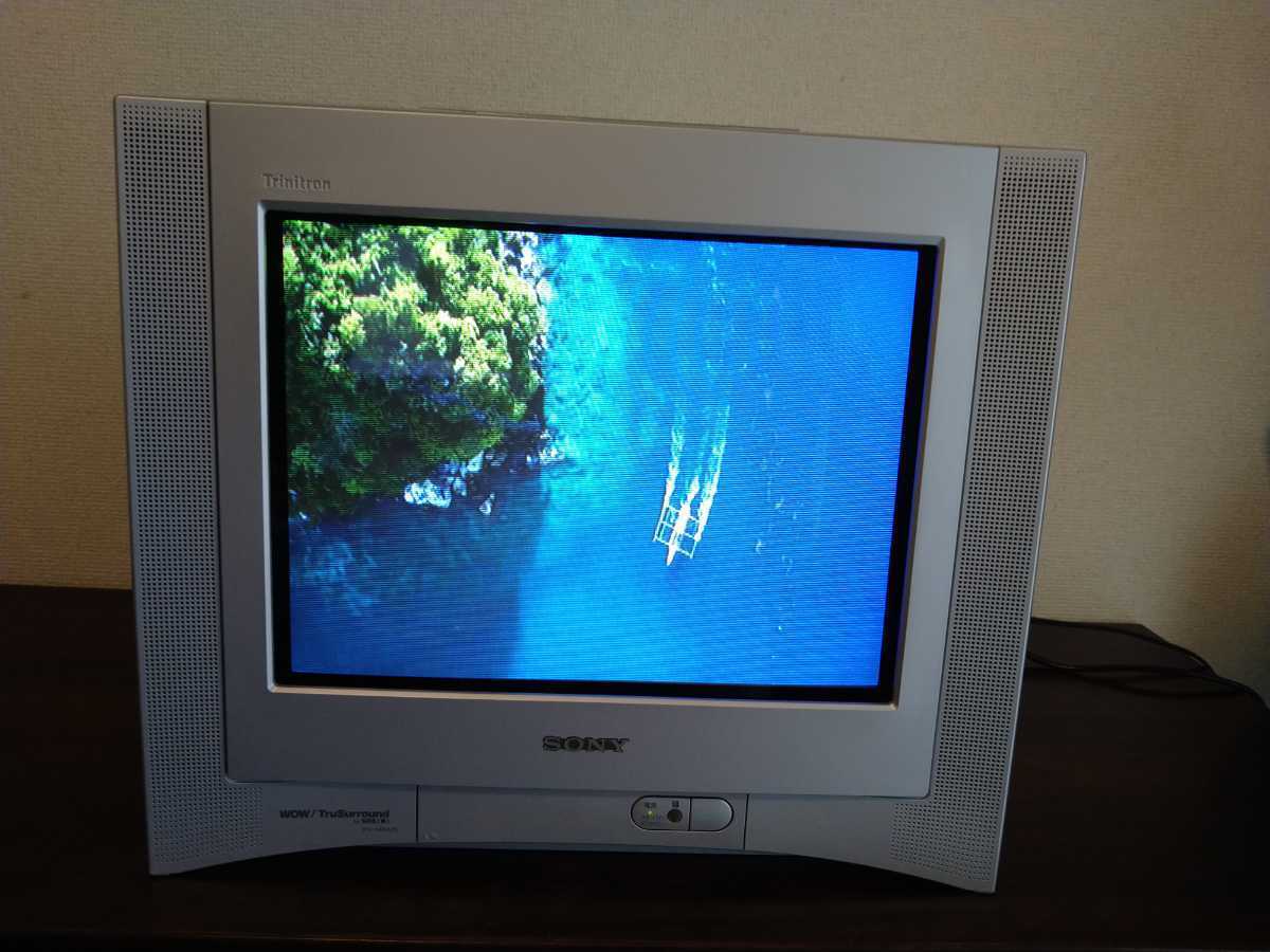 超 SONY ブラウン管 トリニトロン trinitron KV-14DA75 RGBの入札履歴