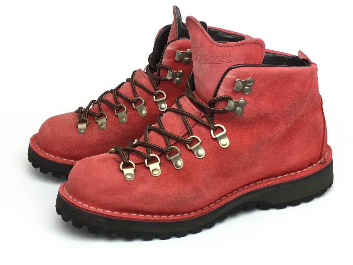 プロペラ 別注 Danner ダナー 10300X DJ MOUNTAIN LIGHT RED マウンテンライト レッド 赤 スウェード 9EE