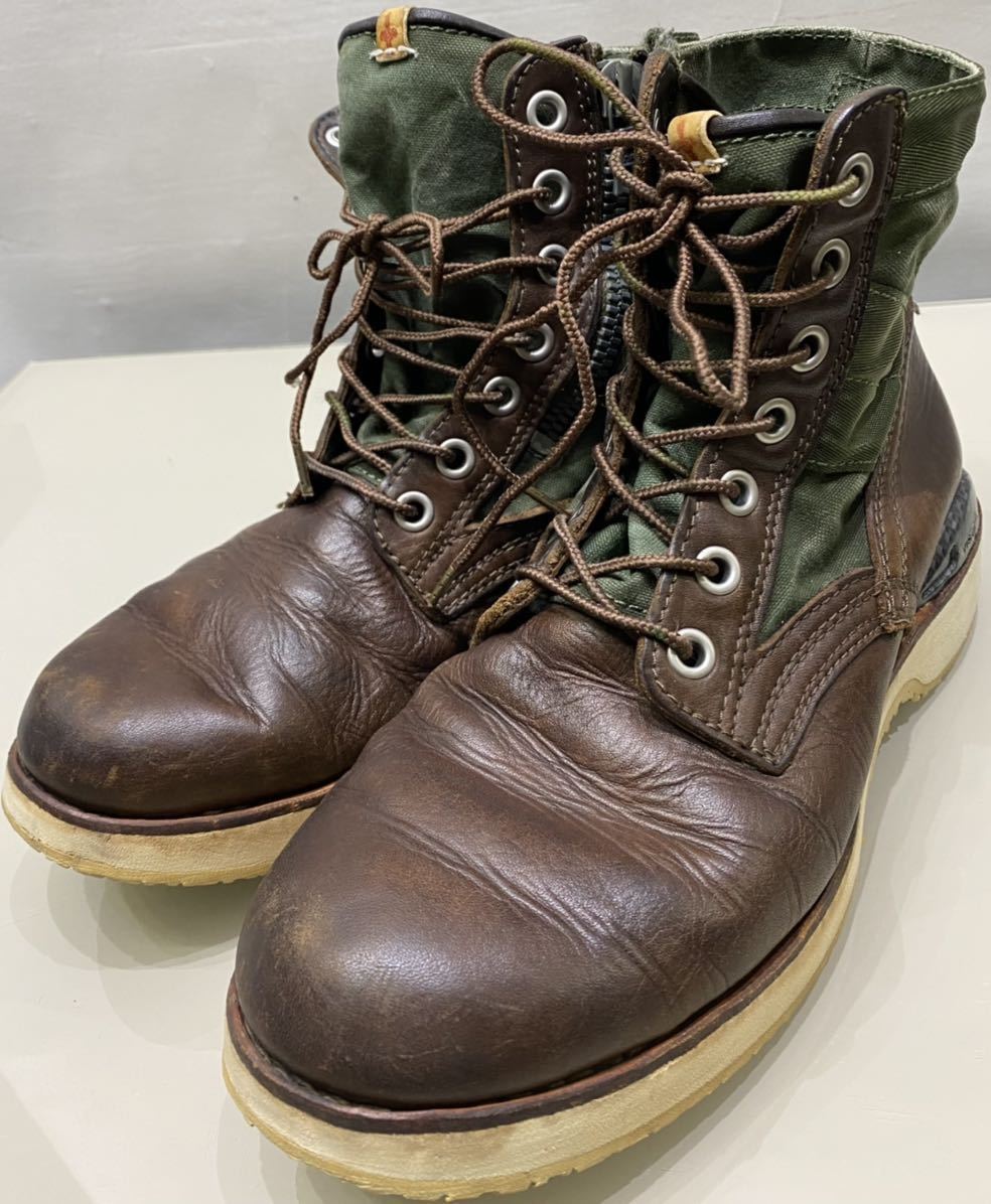 正規品 ビズビム visvim ヴァージル ジップ ミリタリー ブーツ virgil 