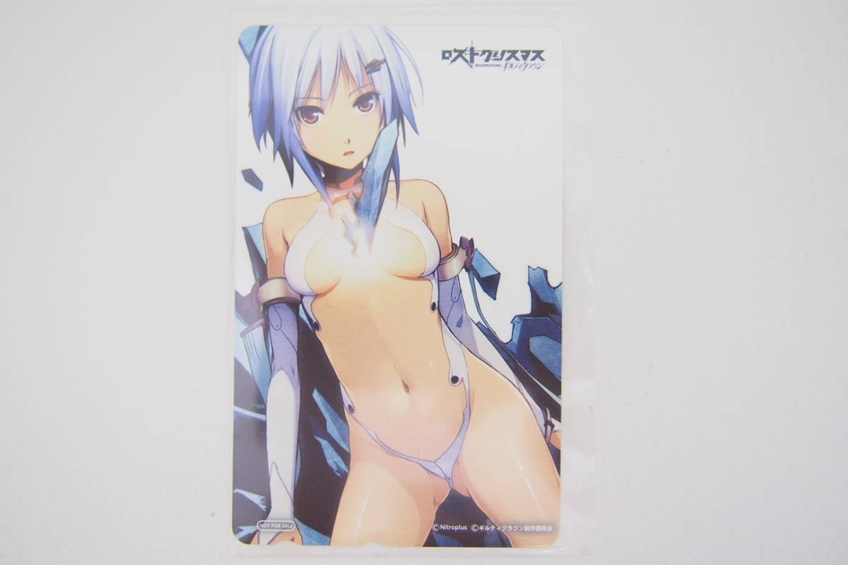 E6 テレカ ギルティクラウン ロストクリスマス キャロル げっちゅ屋特典 キャラクター 売買されたオークション情報 Yahooの商品情報をアーカイブ公開 オークファン Aucfan Com