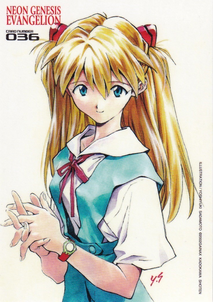 エヴァンゲリオン 角川 アートトレカブック ばら売り ０３６ 惣流 アスカ ラングレー 貞本義行 さ行 売買されたオークション情報 Yahooの商品情報をアーカイブ公開 オークファン Aucfan Com