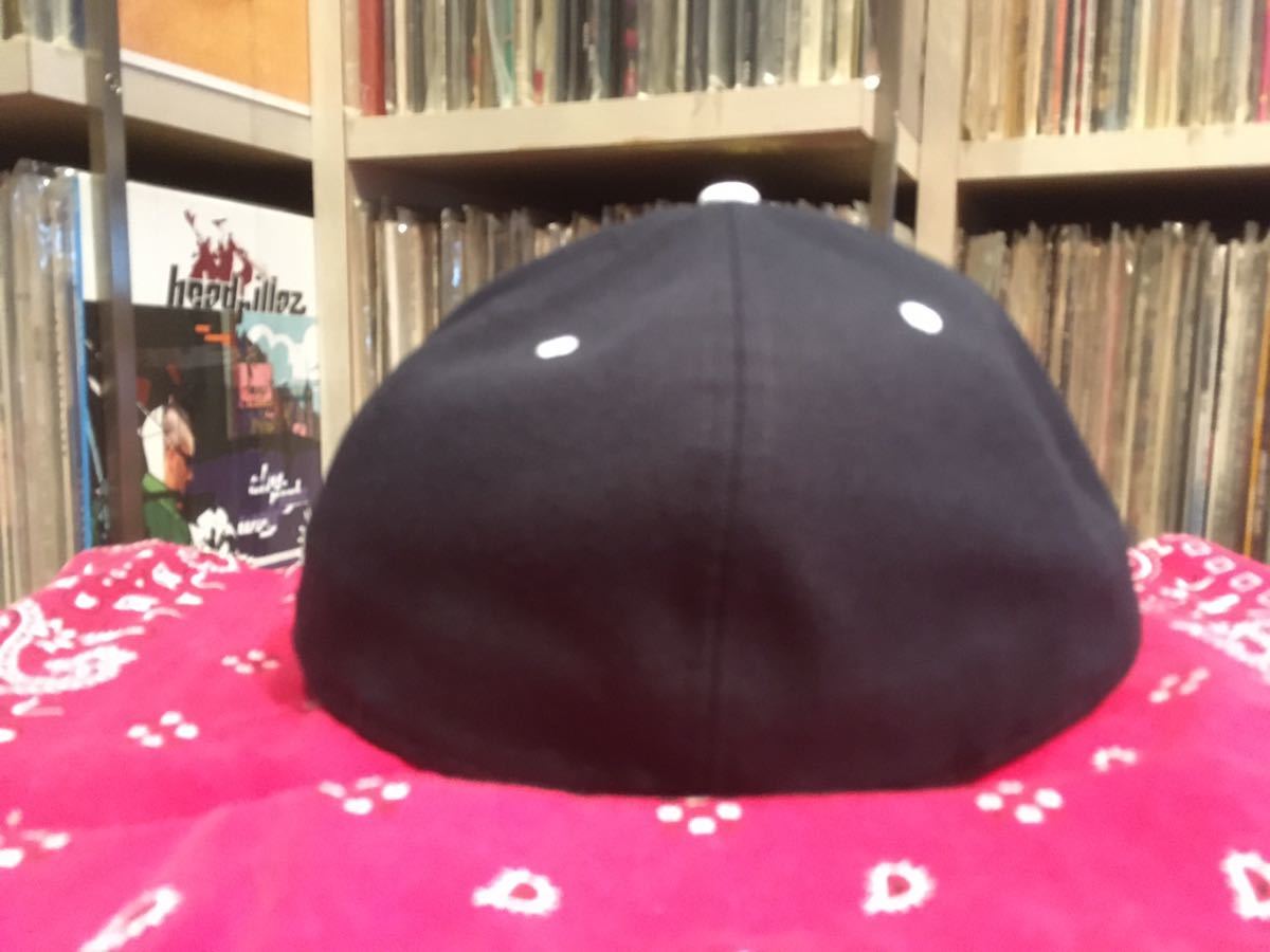 紺 ネイビー 近鉄バファローズ キャップ 帽子 NEWERA 7 3/4 61.5cm 
