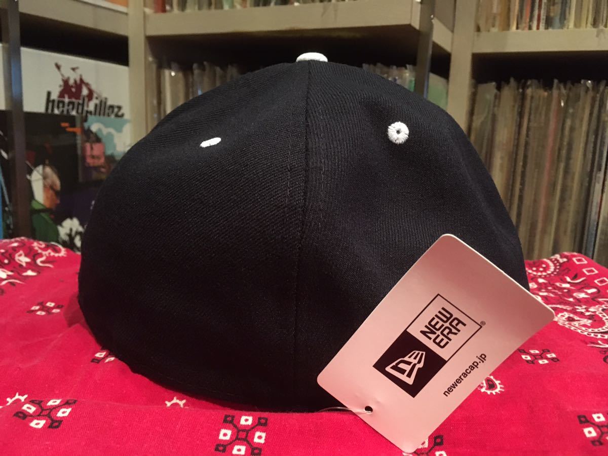 紺 ネイビー 近鉄バファローズ キャップ 帽子 NEWERA 7 3/4 61.5cm 