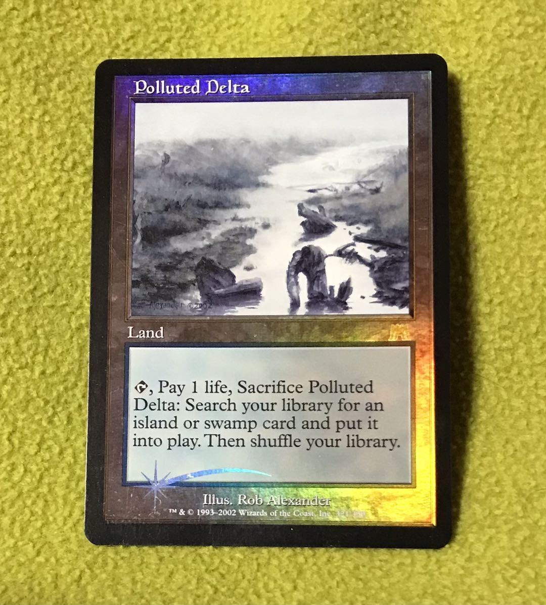 MTG Foil 汚染された三角州/Polluted Delta 英語版 オンスロート ONS