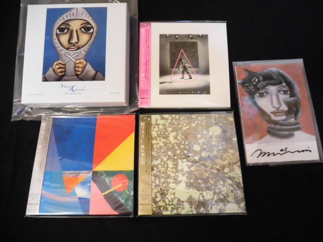 原マスミ 3CD+直筆サイン入Postcard 紙ジャケット3タイトルセット