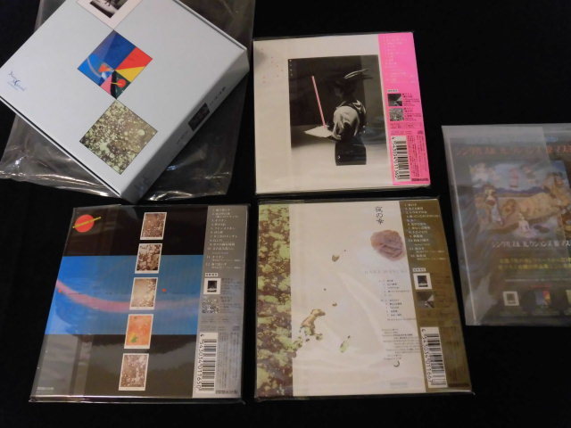 原マスミ 3CD+直筆サイン入Postcard 紙ジャケット3タイトルセット