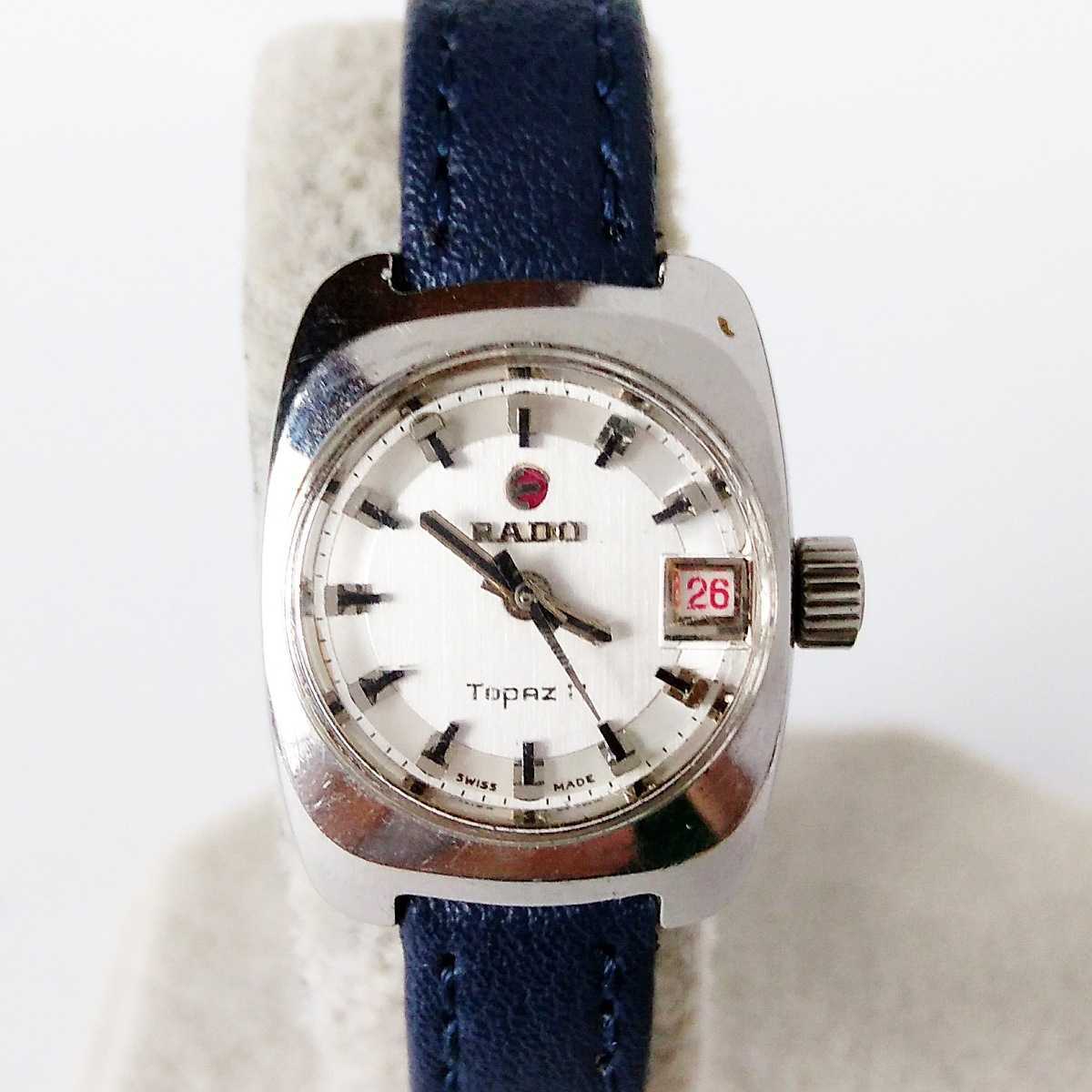 RADO ラドー 0 Yahoo!オークション 動作品 topaz swiss made スイス 