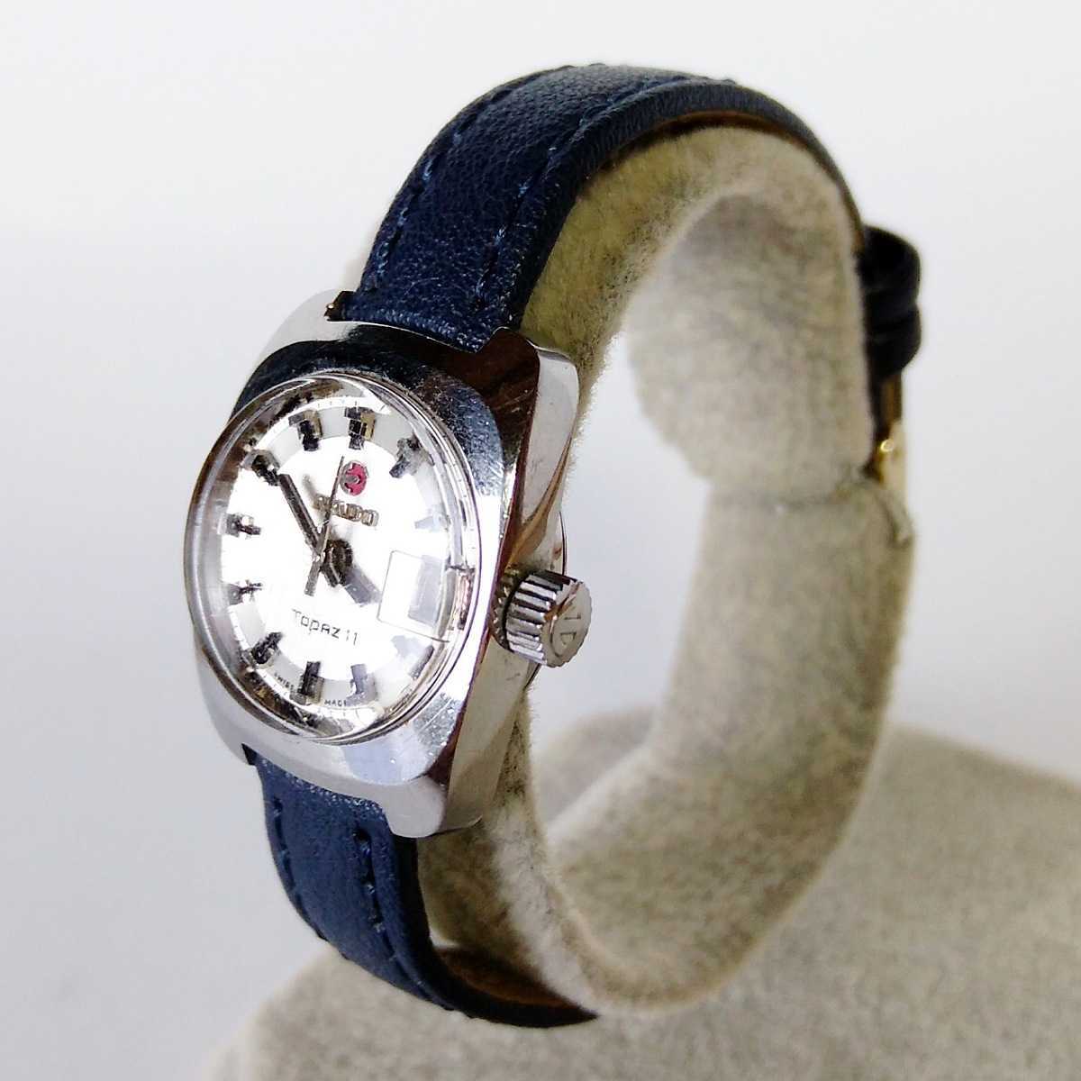 RADO ラドー 0 Yahoo!オークション 動作品 topaz swiss made スイス 