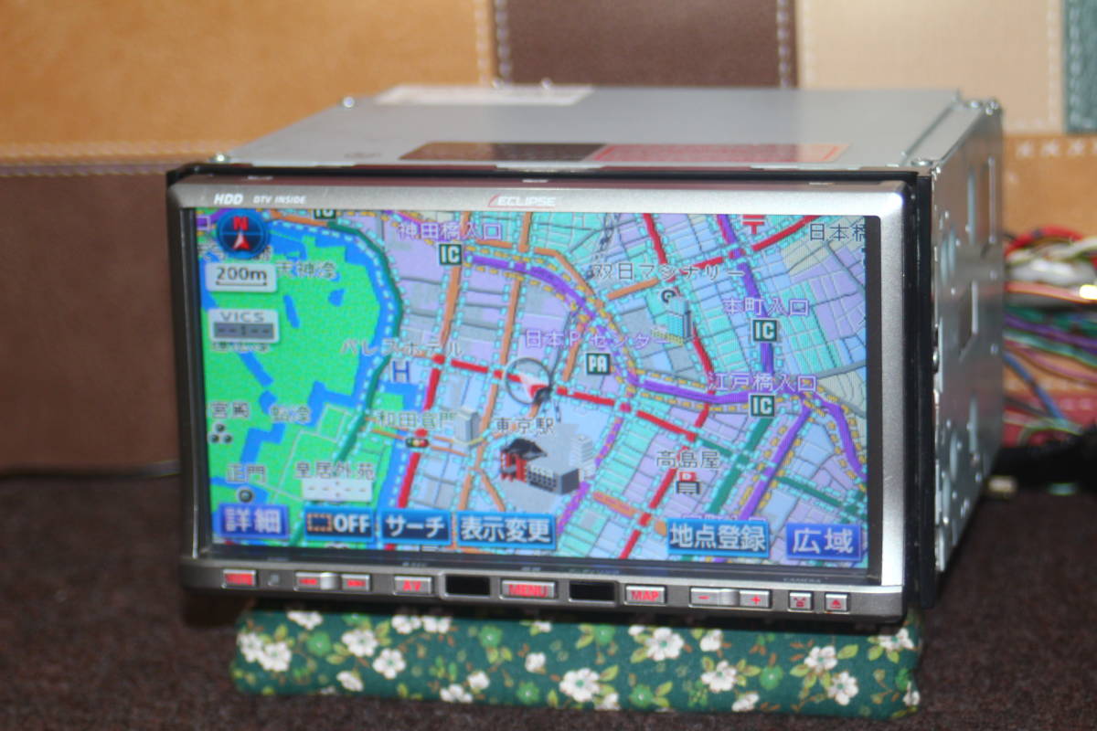 AVN669HD HDDナビ ECLIPSE イクリプス DVD CD録音 地デジ カーナビ 4X4