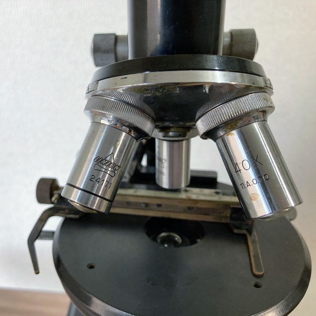 アンティーク UNION SHORT-WAVE 顕微鏡 CARL ZEISS JENA カール