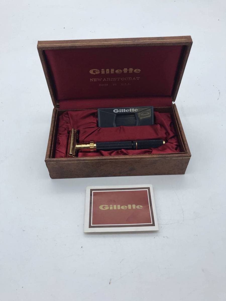Gillette ジレット Aristocrat - New ヴィンテージ アリスト ニュー