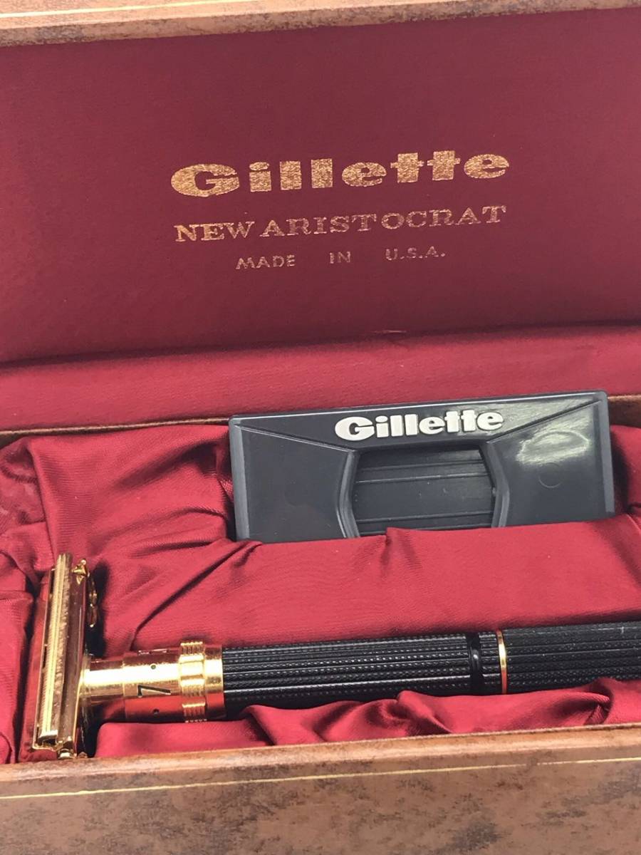 Gillette ジレット Aristocrat - New ヴィンテージ アリスト ニュー