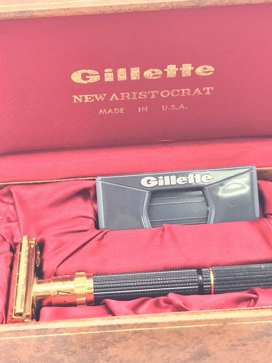 Gillette ジレット Aristocrat - New ヴィンテージ アリスト ニュー