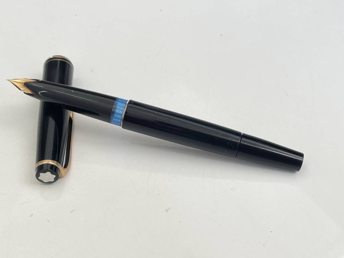3084 480円～ 中古品 MONT BLANC/モンブラン ブラック 万年筆 インクなし