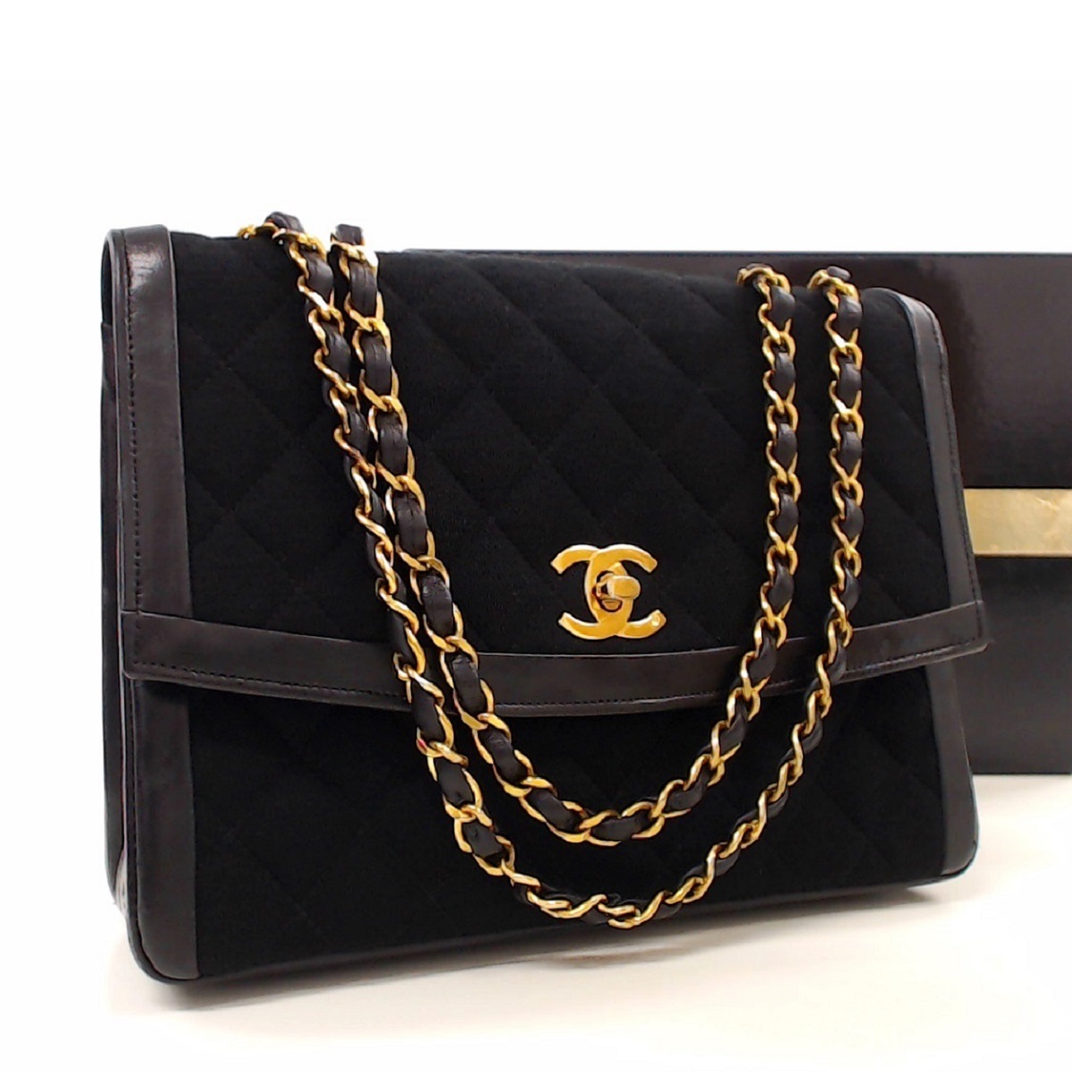 ターンロック シャネル バッグ CHANEL CCロゴ CC チェーンウォレット