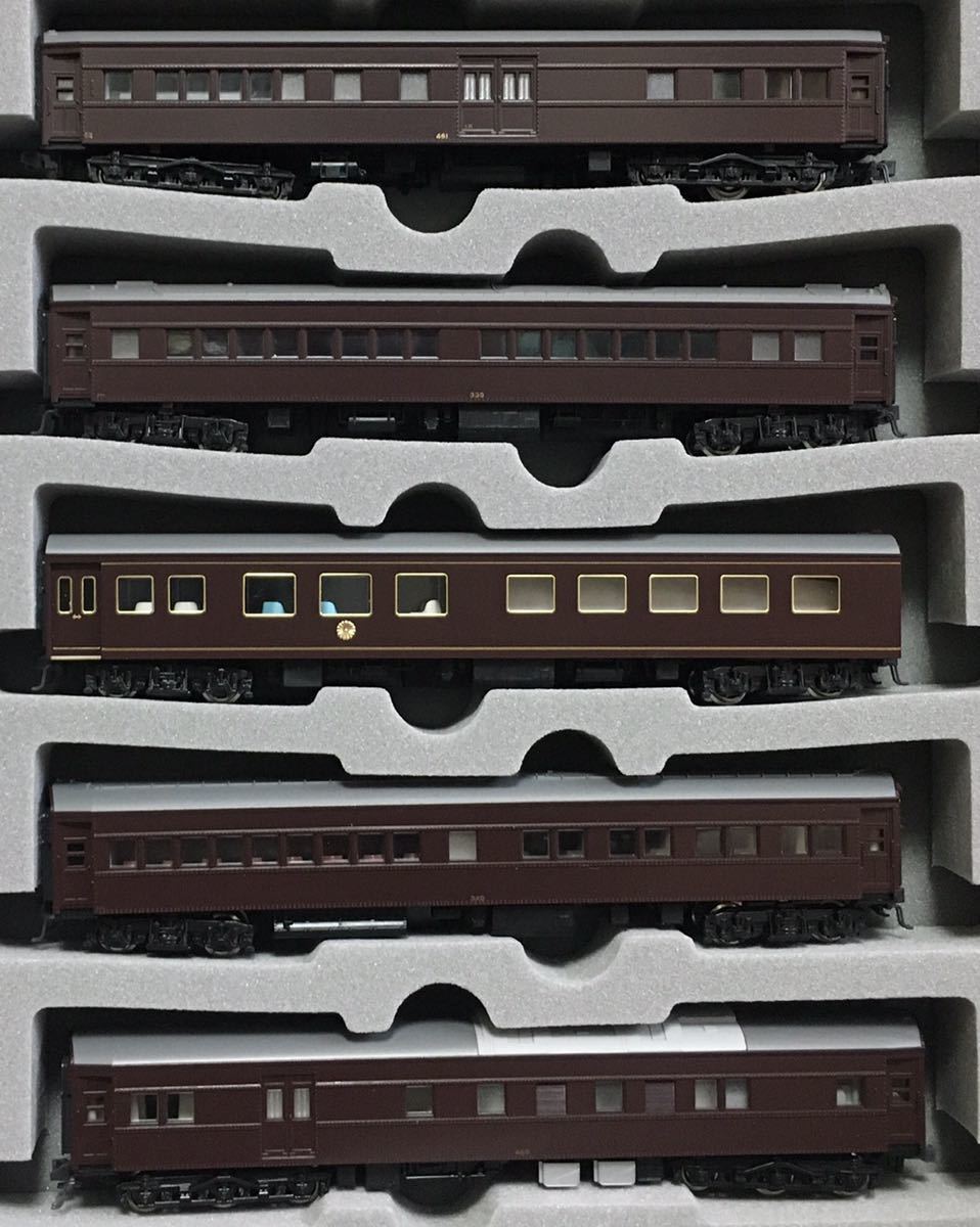 8-220＊Nゲージ KATO 10-418 お召列車一号編成 5両セット カトー 鉄道