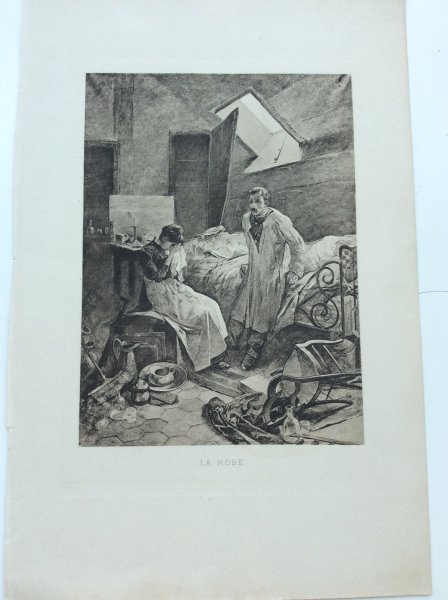 直筆サイン入り□ペクナール「横たわる女」絵画リトグラフ人物画 直筆