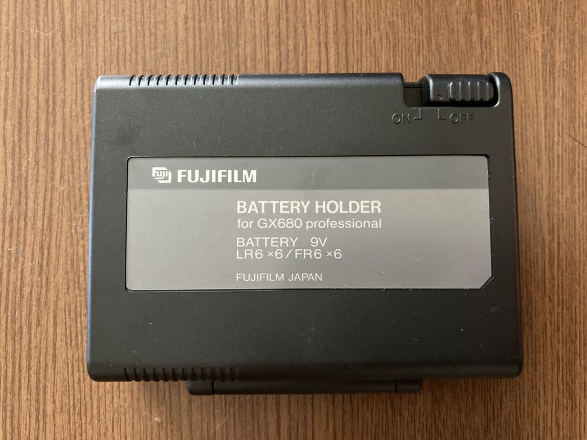 GX680 バッテリーホルダー BATTERY FUJI III FUJIFILM Fuji Battery