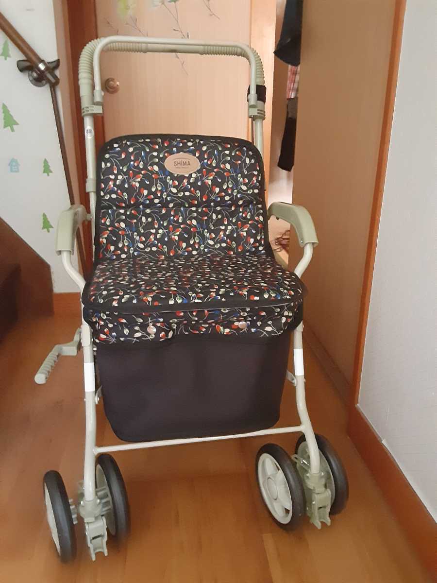 シルバーカー 手押し車(歩行補助車、シルバーカー)｜売買されたオークション情報、yahooの商品情報をアーカイブ公開 - オークファン 歩行補助車、シルバーカー