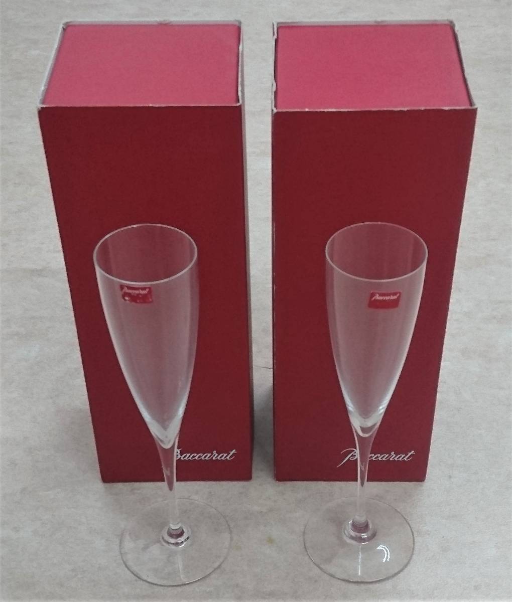 ◇ Baccarat バカラ シャンパングラス シャンパンフルート 2客 ◇