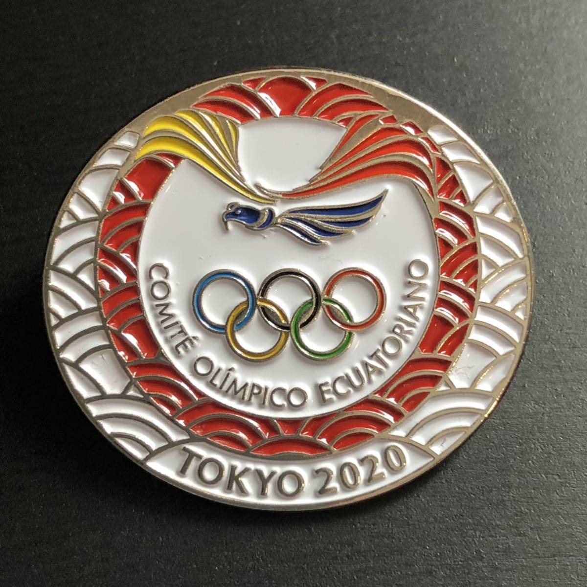 TOKYO2020□ Ecuador□NOC□エクアドル□非売品□ピンバッジ□東京