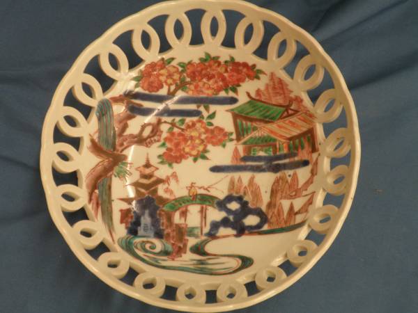 ★778★珍品★希少★時代物★伊万里★すかし鉢★委