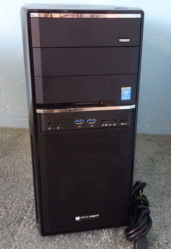 082815◇◇ マウス MDV-QX9500SL6-WS-W7P ◇◇ Core i7 5820K 3.3GHz/1TB/
