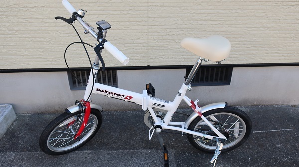 Switzsport 折りたたみ自転車 ホワイト 16インチ LSW-H16 スウィツ