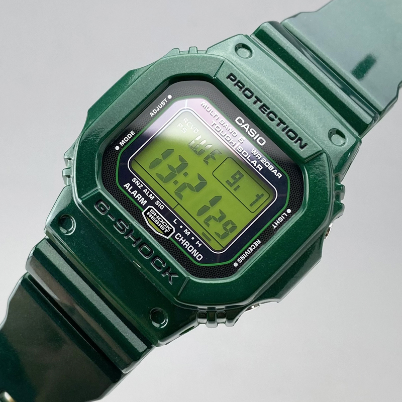 CASIO G-SHOCK GW-M5610CC-3JF カラーディスプレイ グリーン 緑 【公式