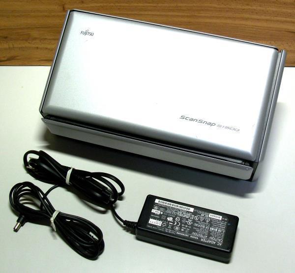 ☆富士通 ScanSnap S1500 両面 スキャナー☆動作するが 難あり品
