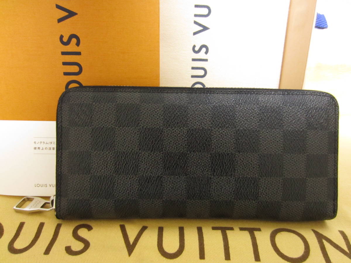 ☆正規品☆LOUIS VUITTON ルイヴィトン ダミエ グラフィット ジッピー 
