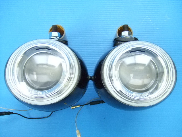 中古 PIAA959 小型 12cm プロジェクターランプ H3バルブ 吊り下げ装着 