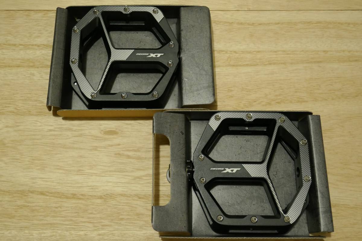 SHIMANO PD-M8140 DEORE XT シマノ フラットペダル ブラック サイズML