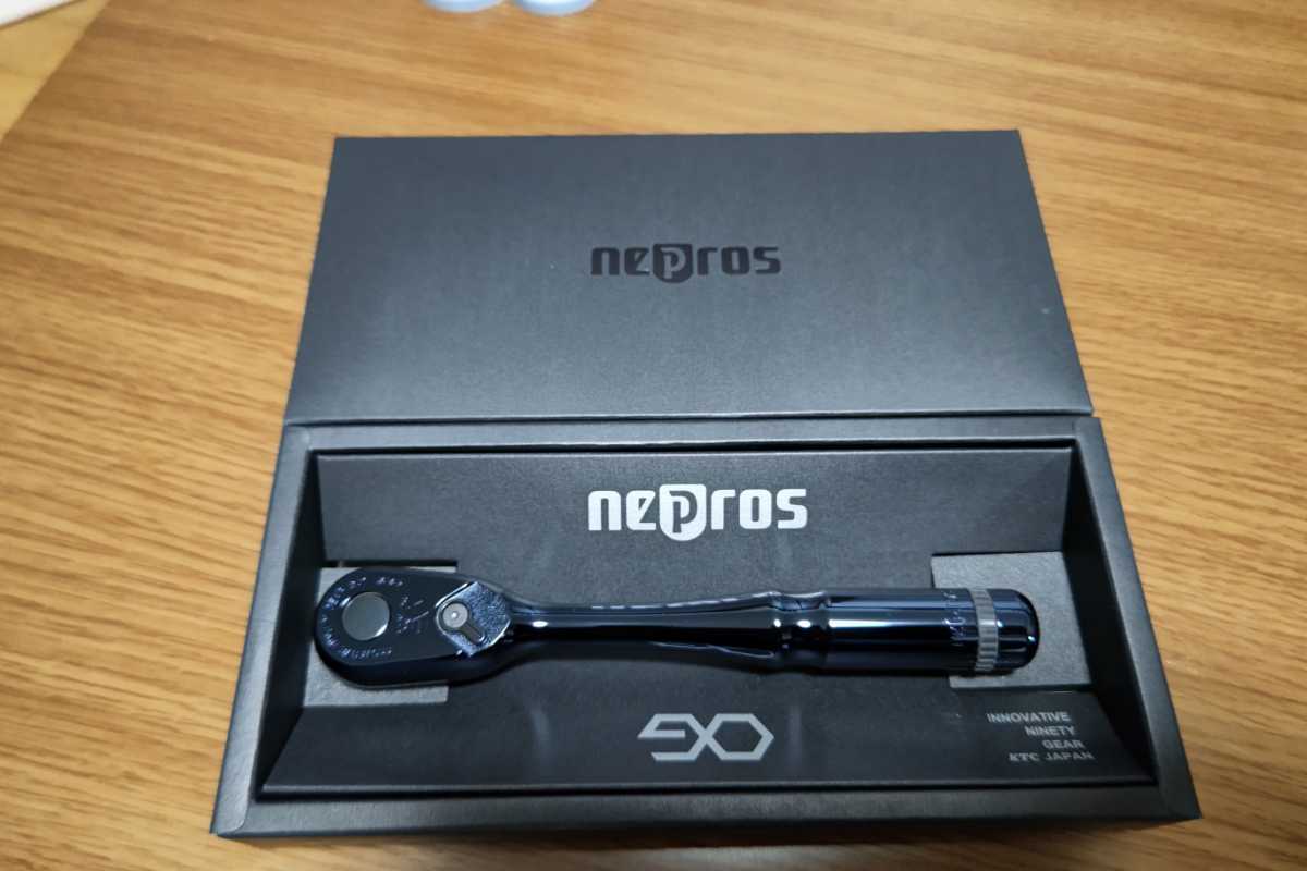 ネプロス 鉄紺 | NBR390JB 9.5sq KTC - ラチェットハンドル nepros 9.5 