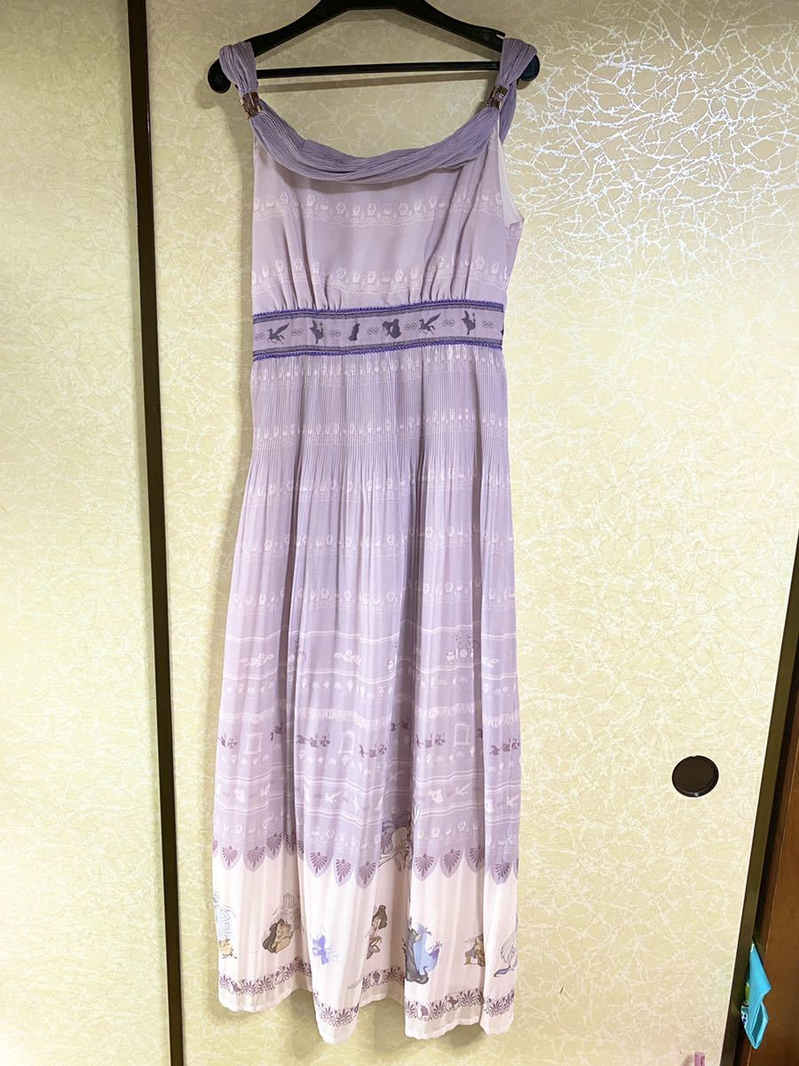新品!シークレットハニー　メガラ　マキシワンピース シークレットハニー ディズニー ヘラクレス メガラ コラボ ワンピース