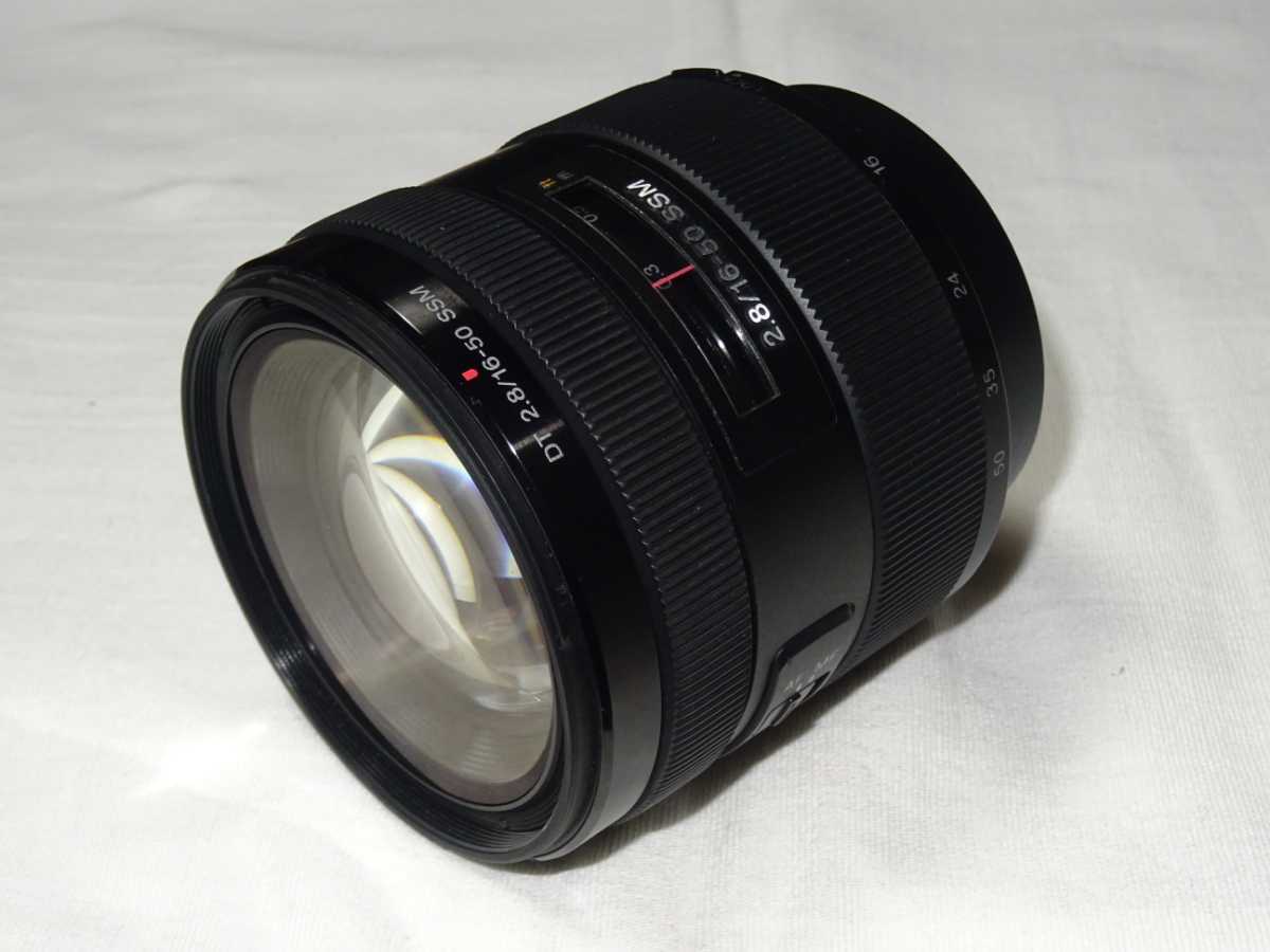 Sony SSM DT 16-50mm SAL1650 f⁄2.8 SONY - F2.8 Lens | f2.8