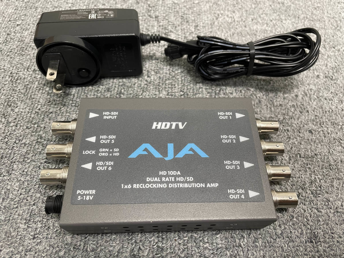 HD10DA | : HD⁄SD1:6分配器 AJAコンバーター アスク Systems Video AJA