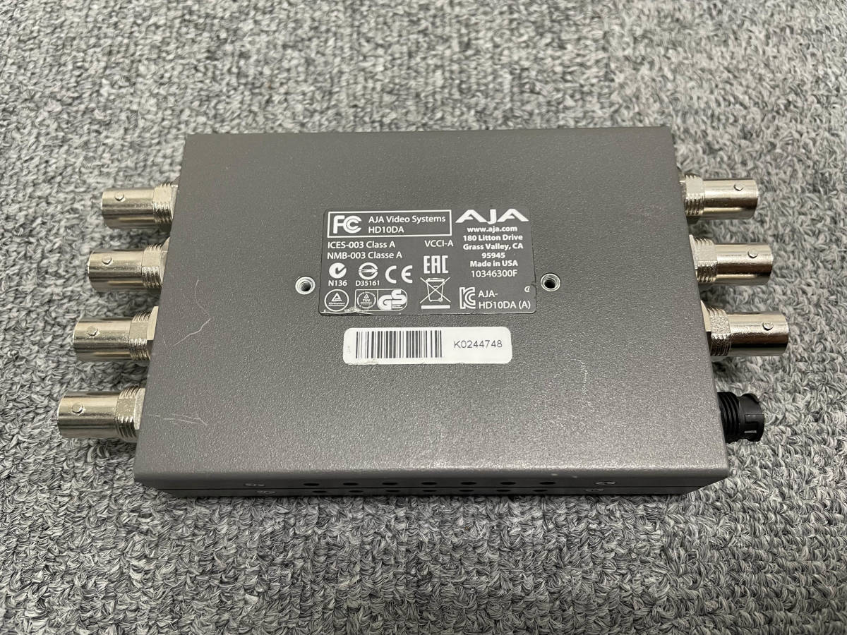 HD10DA | : HD⁄SD1:6分配器 AJAコンバーター アスク Systems Video AJA
