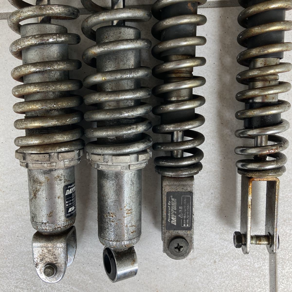 ホンダフュージョン ショックアブソーバー 前後セット サイドスタンド
