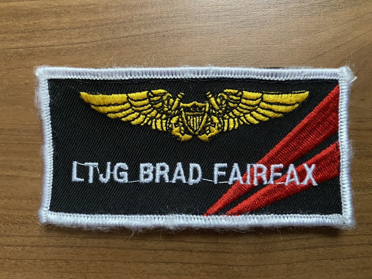 実物 アメリカ海軍 VFA-154 Black knights ブラックナイツ ネームタグ