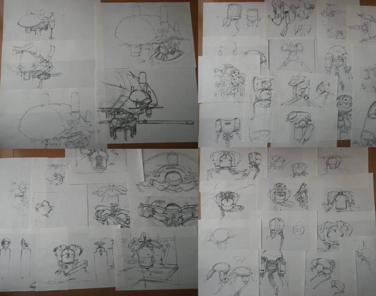 大友克洋 Memories スタッフ資料b 設定 原画 デザイン画 等 未公開画多数 森本晃司 今敏 井上俊之 磯光雄 彼女の想い スタジオ4 コミック アニメグッズ 売買されたオークション情報 Yahooの商品情報をアーカイブ公開 オークファン Aucfan Com