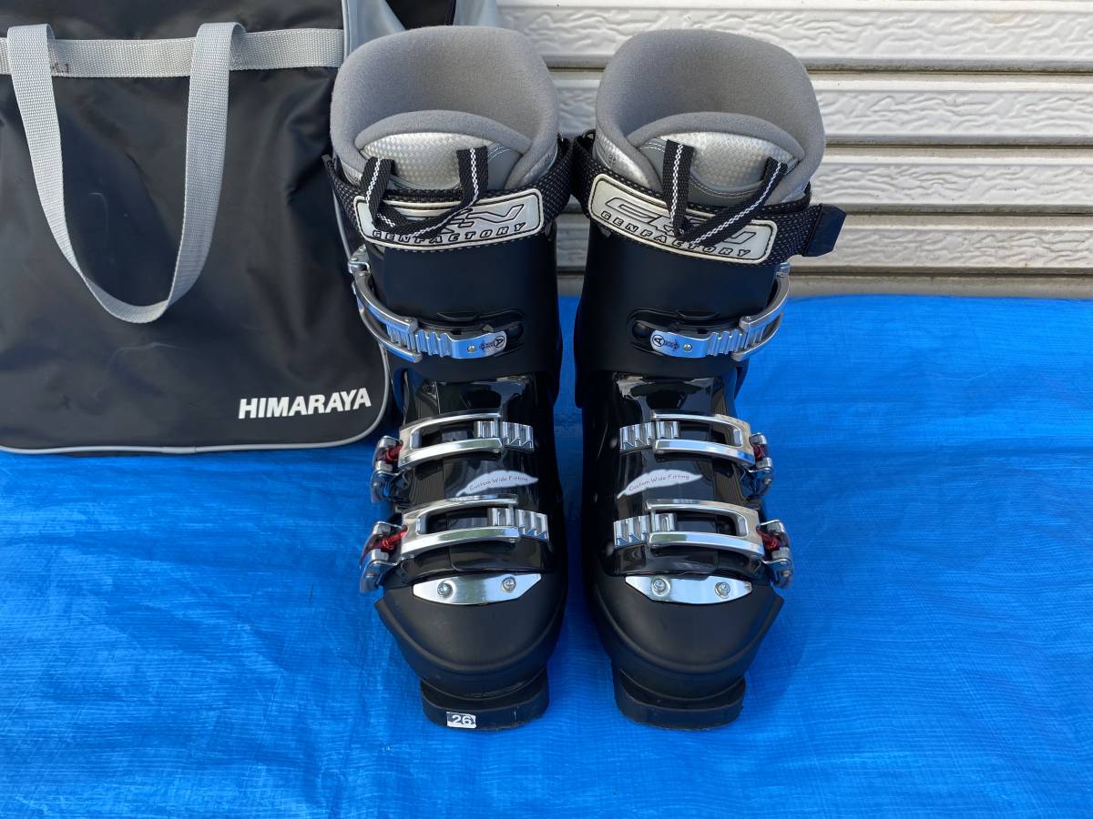 GenFactory CARUE 7.7 26㎝ スキーブーツ JAPAN 中古 スキーブーツ