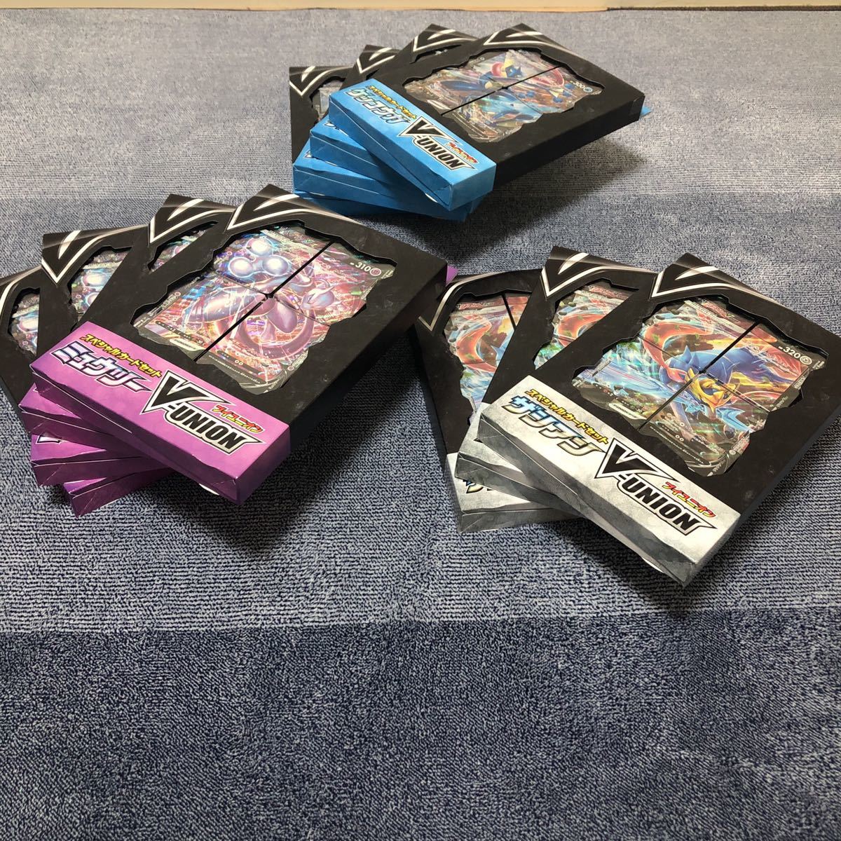 PSA10☆12連番】ポケカ V-UNION ゲッコウガ ミュウツー ザシアン