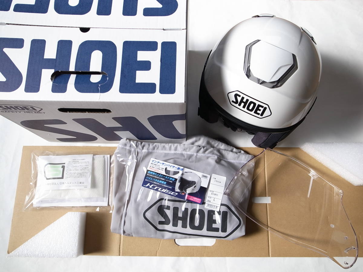 SHOEI ショウエイ ルミナスホワイト 59cm ルミナス ドウシシャ 