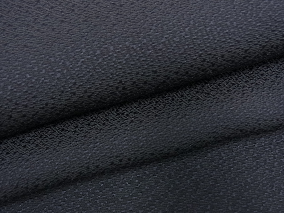 花美人■上質な色無地 藍鉄色 ますいわ屋扱い 逸品 未使用 2g558 ます いわ 屋 160cm 裄 68.5