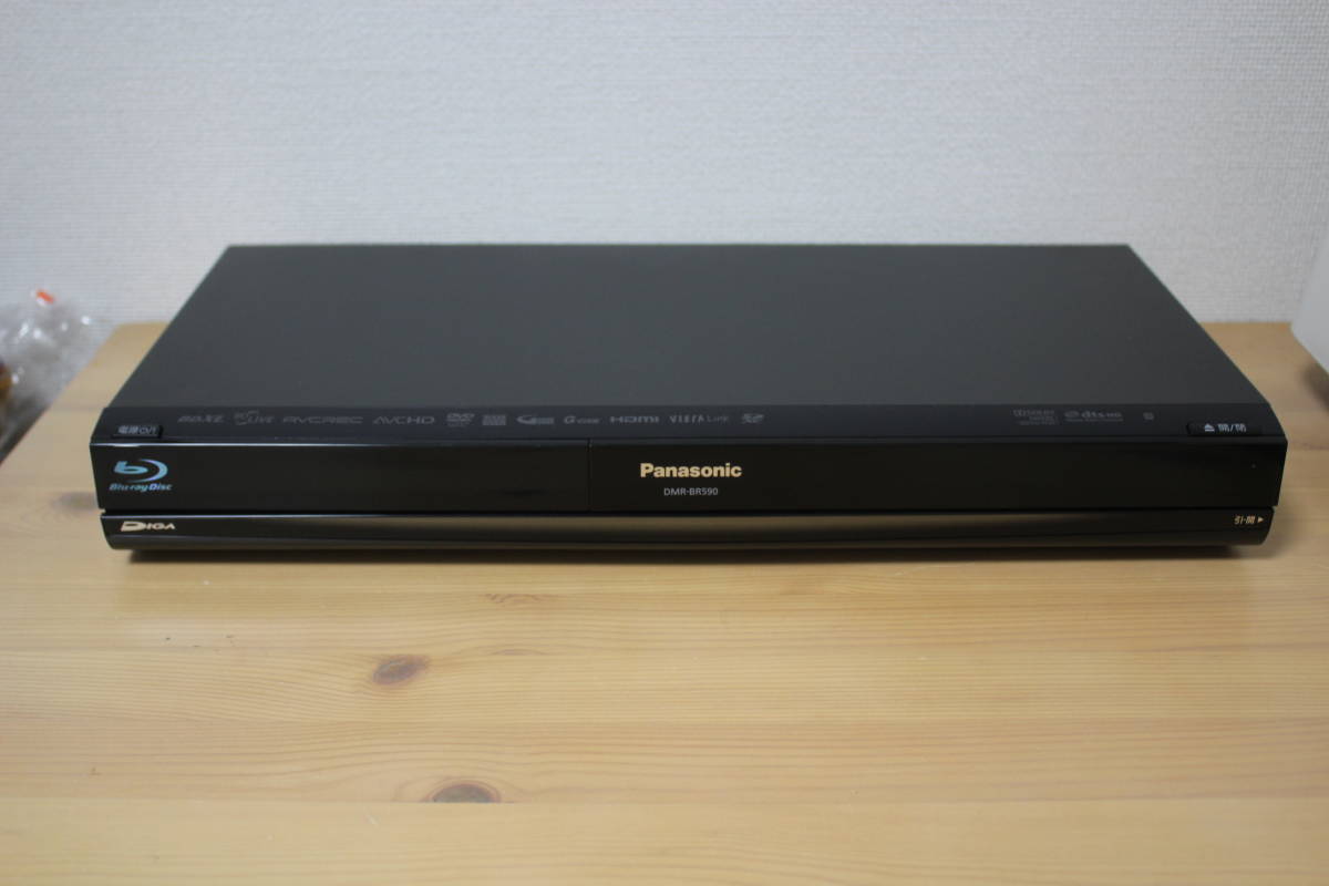 Panasonic DMR-BR590 パナソニック DIGA ブルーレイレコーダー