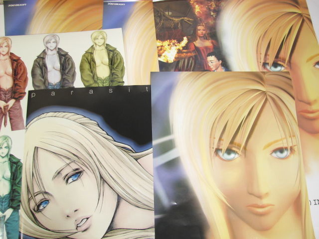 希少　店頭用　パラサイト・イヴ　販促ポスター　５ Yahoo!オークション Parasite Eve ポスター」の落札相場 「パラサイト