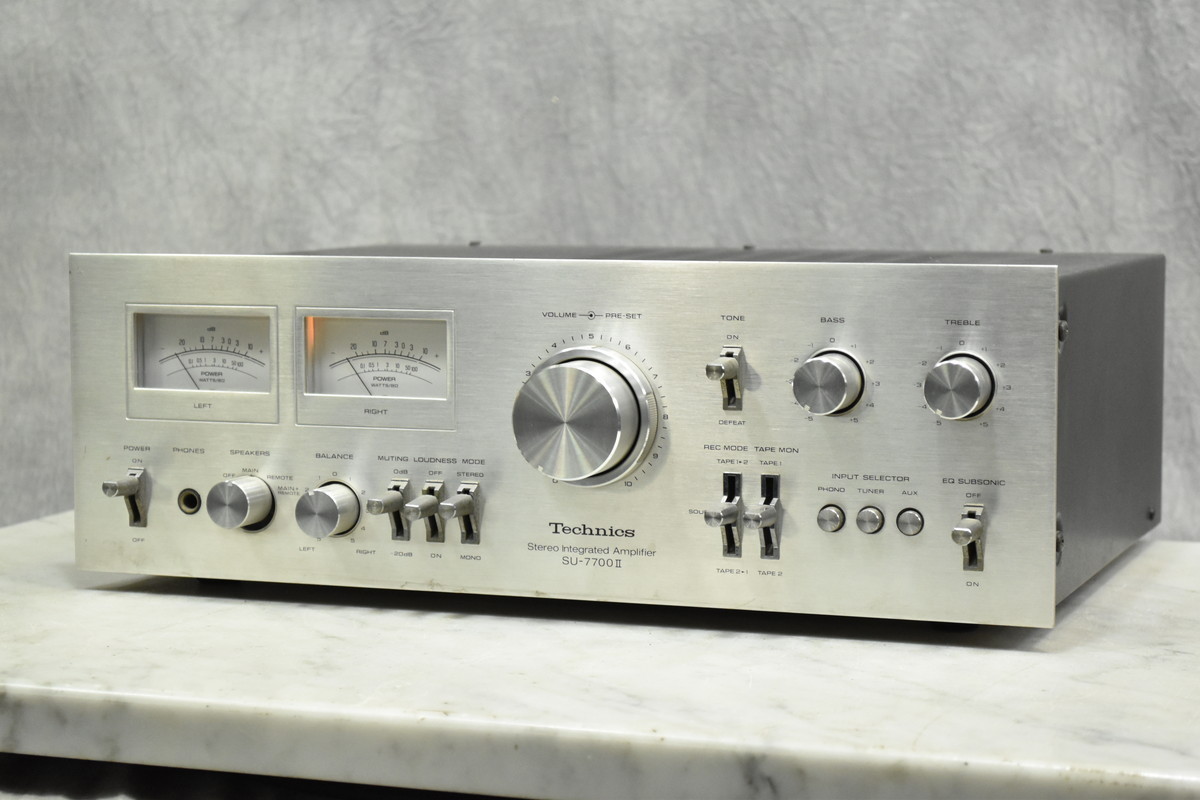Technics プリメインアンプ SU-7700 テクニクス SU-7700II ジャンク