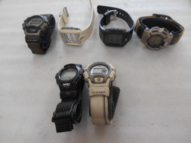 ジャンク　腕時計　32個まとめ　 SEIKO　G-SHOCK　CASIO含む BAND G-SHOCK（G-ショック） 6（マルチバンド6）」 「MULTI ジャンク