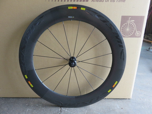  MAVIC COSMIC CXR80 チューブラーカーボンホイール 前(27インチ、700C)｜売買されたオークション情報、yahooの商品情報をアーカイブ公開 - オークファン ホイール（完組、手組）